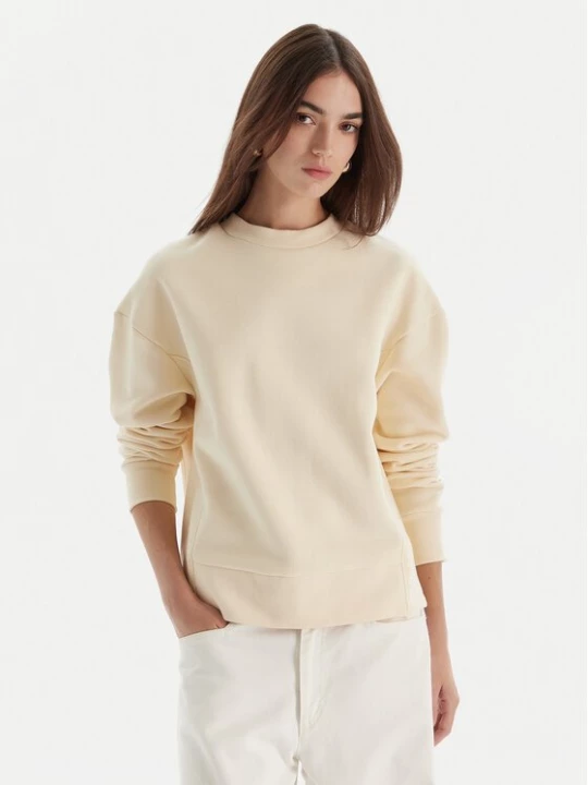 Obrázek produktu Patrizia Pepe Mikina 2M4494/J079-W405 Écru Regular Fit Krémová