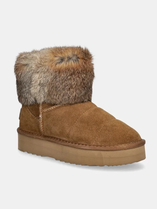 Obrázek produktu Patrizia Pepe Semišové sněhule Patrizia Pepe Girl hnědá
