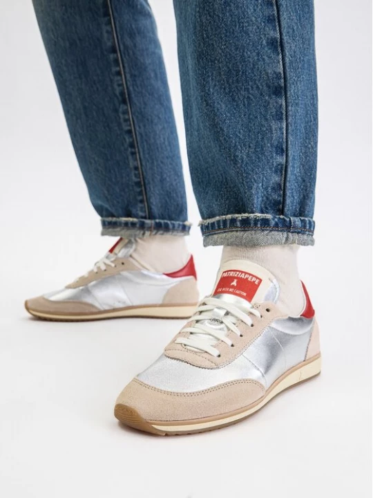 Obrázek produktu Patrizia Pepe Sneakersy 8Z0135/L154-FG69 Stříbrná