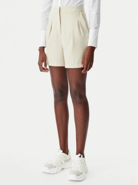 Obrázek produktu Patrizia Pepe Šortky z materiálu 8P0697/A545-B814 Béžová Regular Fit
