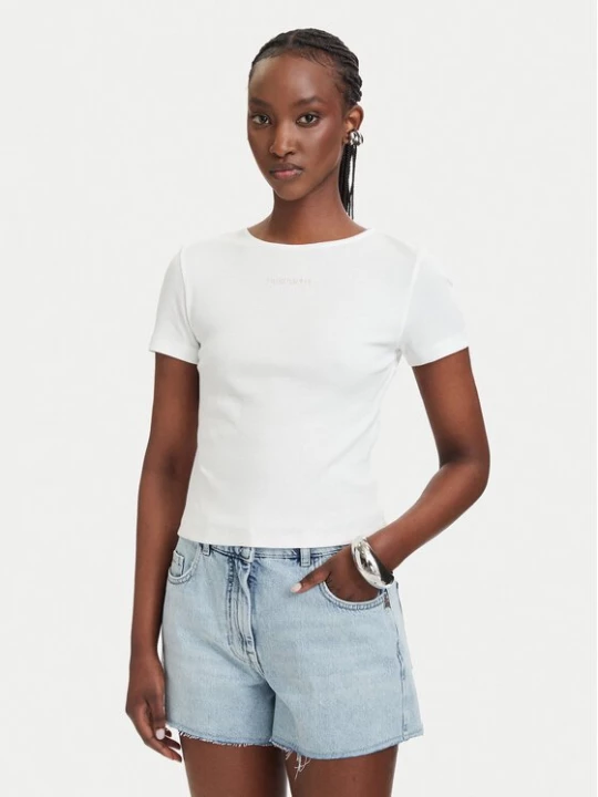 Obrázek produktu Patrizia Pepe T-Shirt 2M4522/J407-W146 Bílá Slim Fit