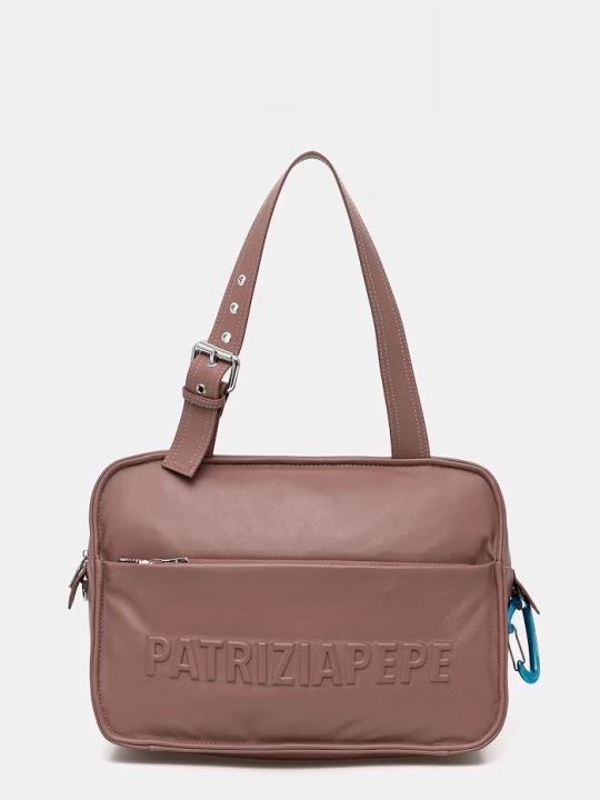 Obrázek produktu Patrizia Pepe tote taška dámská kožená růžová