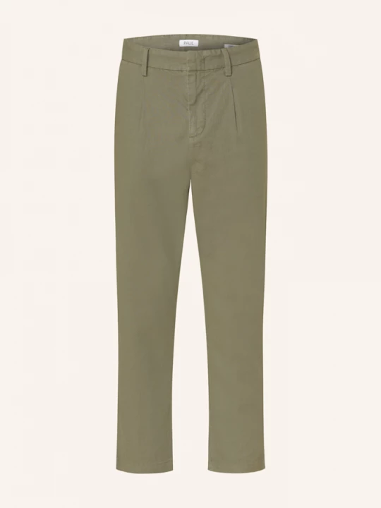 Obrázek produktu Paul Chino Kalhoty Se Lnem khaki