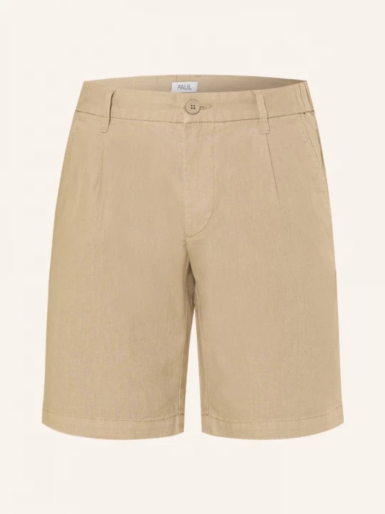 Obrázek produktu Paul Chino Šortky Comfort Fit S Lnem béžová