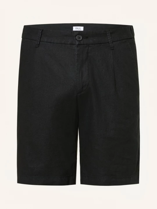 Obrázek produktu Paul Chino Šortky Comfort Fit S Lnem černá