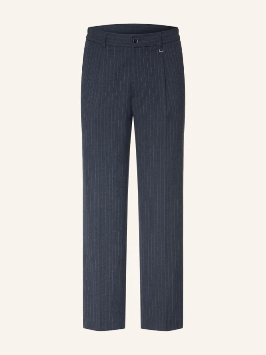 Obrázek produktu Paul Oblekové Kalhoty Relaxed Fit Z Džerseju 650 blue stripes