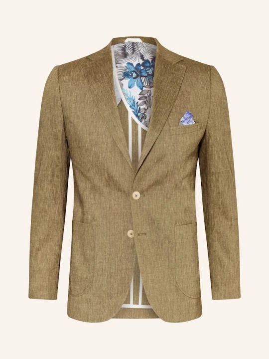 Obrázek produktu Paul Oblekové Sako Extra Slim Fit Se Lnem 735 olive