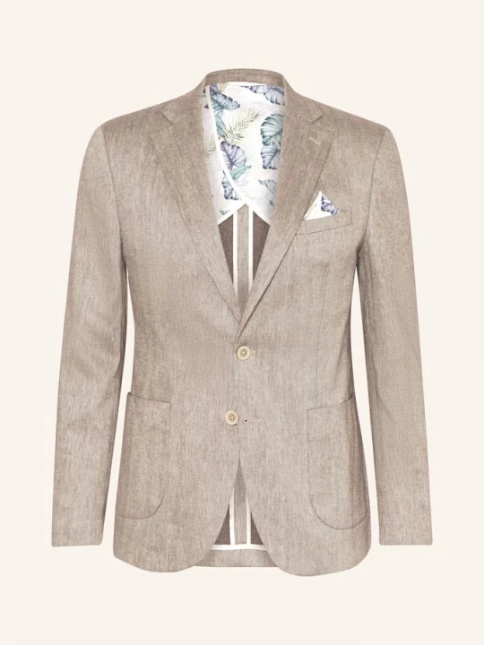 Obrázek produktu Paul Oblekové Sako Slim Fit Se Lnem 820 brown