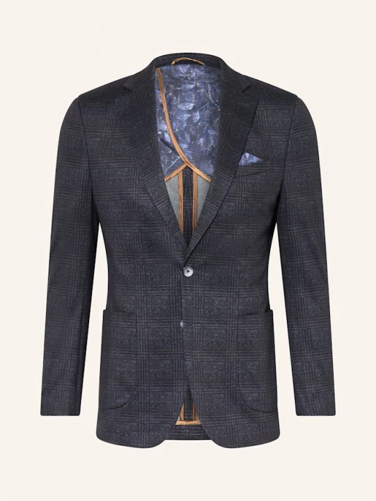 Obrázek produktu Paul Oblekové Sako Slim Fit Z Žerzeje 680 navy/brown