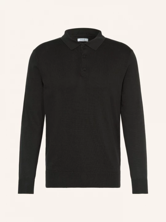 Obrázek produktu Paul Pletené Polo Tričko černá