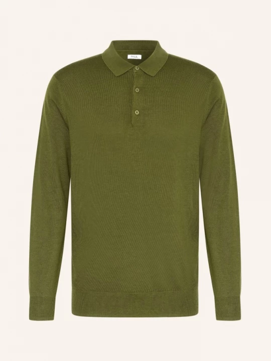 Obrázek produktu Paul Pletené Polo Tričko khaki