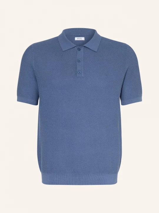 Obrázek produktu Paul Pletené Polo Tričko modrá