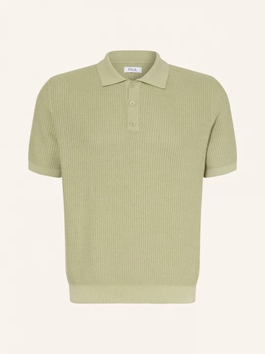 Obrázek produktu Paul Pletené Polo Tričko světle zelená