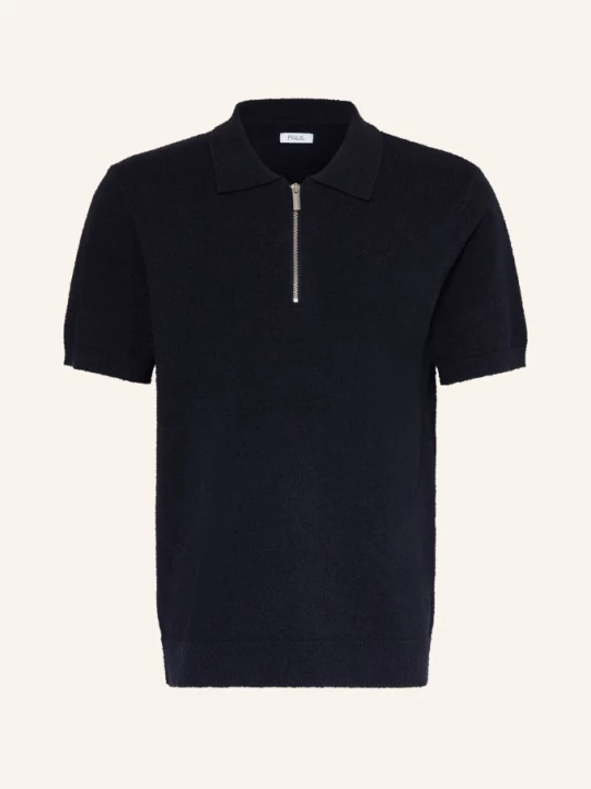 Obrázek produktu Paul Pletené Polo Tričko Z Bouclé tmavě modrá