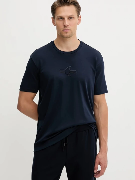 Obrázek produktu Paul&Shark Bavlněné tričko Paul&Shark Knitwear námořnická modř