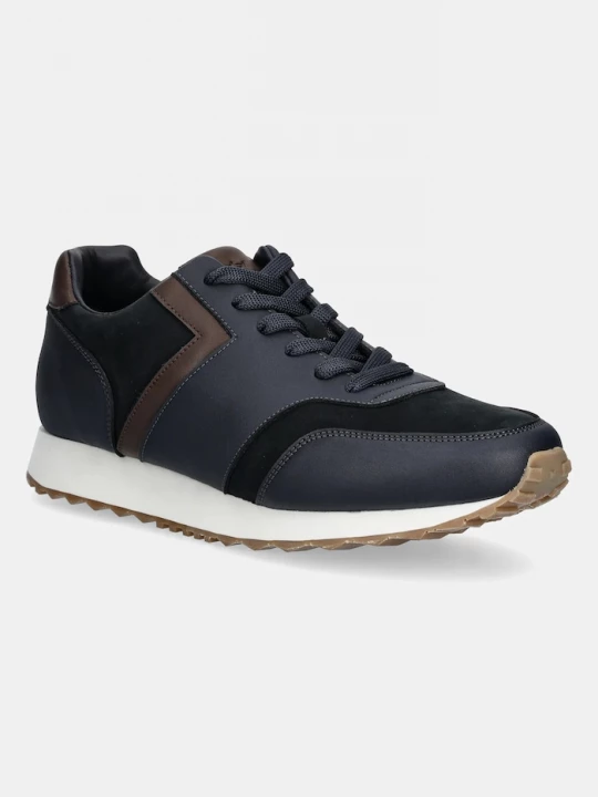Obrázek produktu Paul&Shark Kožené tenisky Paul&Shark námořnická modř