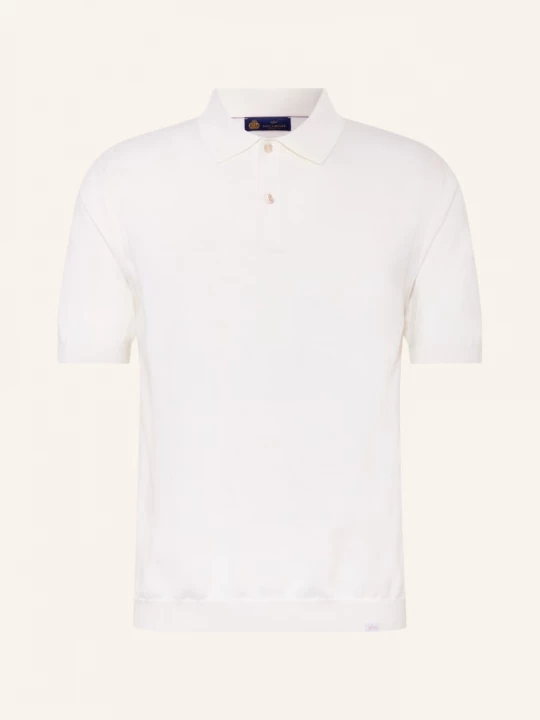 Obrázek produktu Paul & Shark Pletené Polo Tričko S Hedvábím bílá Paul&Shark