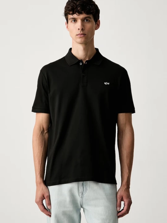 Obrázek produktu Paul&Shark polo pánské bavlněné Knitwear černá