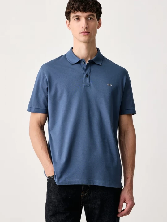 Obrázek produktu Paul&Shark polo pánské bavlněné Knitwear modrá