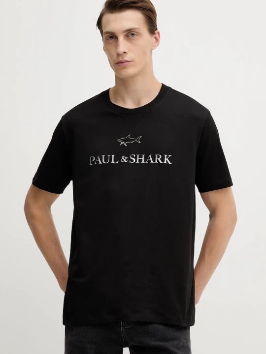 Obrázek produktu Paul&Shark tričko pánské bavlněné Knitwear černá