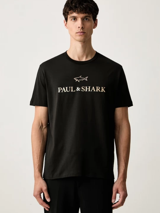 Obrázek produktu Paul&Shark tričko pánské bavlněné Knitwear černá