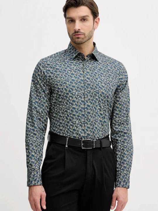 Obrázek produktu Paul Smith Bavlněná košile Paul Smith námořnická modř