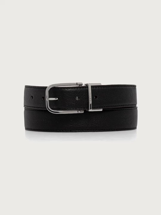 Obrázek produktu Paul Smith oboustranný pásek pánský kožený černá
