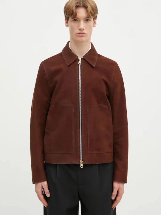 Obrázek produktu Paul Smith Semišová bunda hnědá