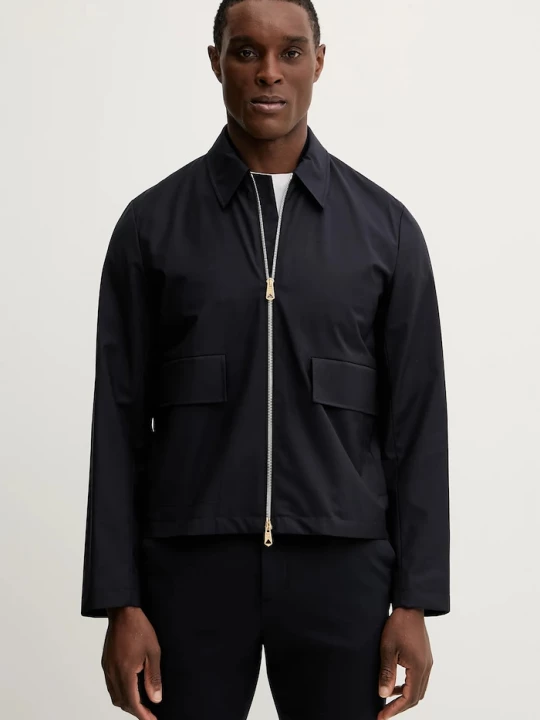 Obrázek produktu Paul Smith Vlněná bunda Paul Smith námořnická modř