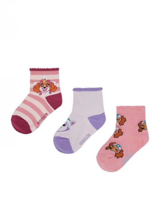 Obrázek produktu Paw Patrol Dlouhé ponožky CEO-ACCCS-AW26-108PAW(3-PACK) Růžová