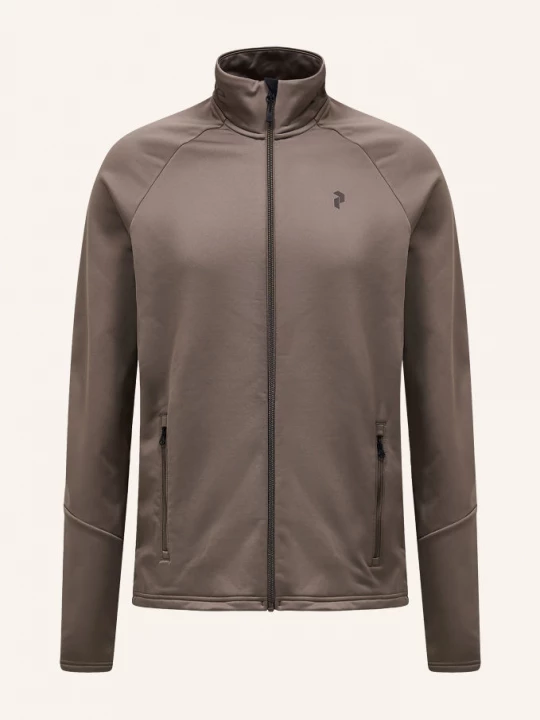 Obrázek produktu Peak Performance Bunda Midlayer Rider Essentials Zip olivová