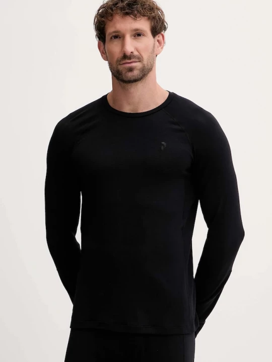 Obrázek produktu Peak Performance Funkční tričko s dlouhým rukávem s příměsí vlny Magic černá