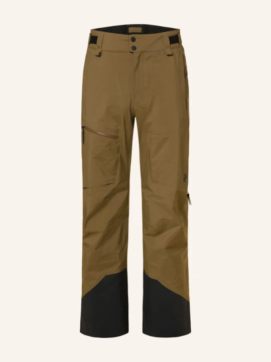 Obrázek produktu Peak Performance Hardshell Lyžařské Kalhoty Alpine Gore-Tex C-Knit™ 3l olivová / černá