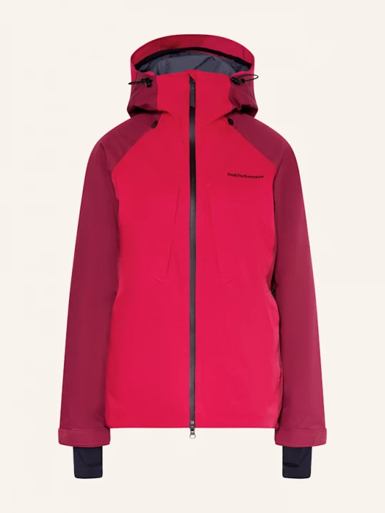 Obrázek produktu Peak Performance Lyžařská Bunda Insulated 2l W tmavě červená / fuchsiová