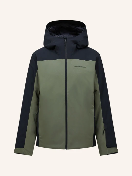 Obrázek produktu Peak Performance Lyžařská Bunda Maroon Blocked Hipe® zelená / černá
