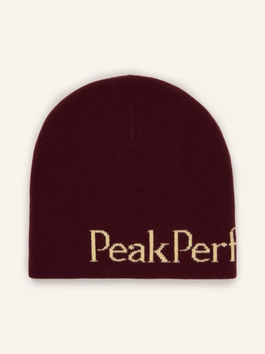 Obrázek produktu Peak Performance Multifunkční Čepice tmavě červená / tmavě žlutá