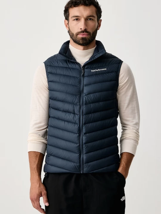 Obrázek produktu Peak Performance péřová vesta pánská Frost Down námořnická modř