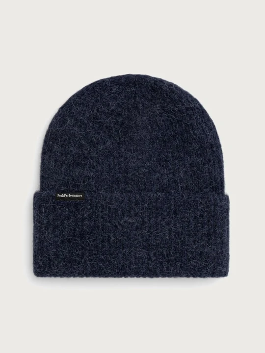 Obrázek produktu Peak Performance pletená čepice s vlnou Woolblend Hat námořnická modř