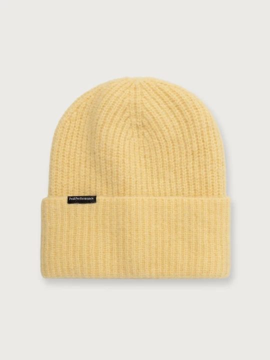 Obrázek produktu Peak Performance pletená čepice s vlnou Woolblend Hat žlutá