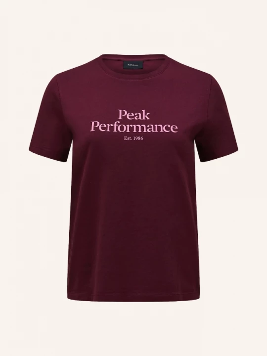Obrázek produktu Peak Performance Tričko Original Tee tmavě červená