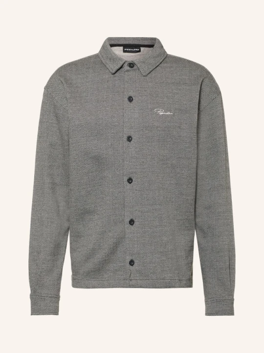 Obrázek produktu Pegador Jerseyová Košile Tivoli Oversized Fit černá / bílá
