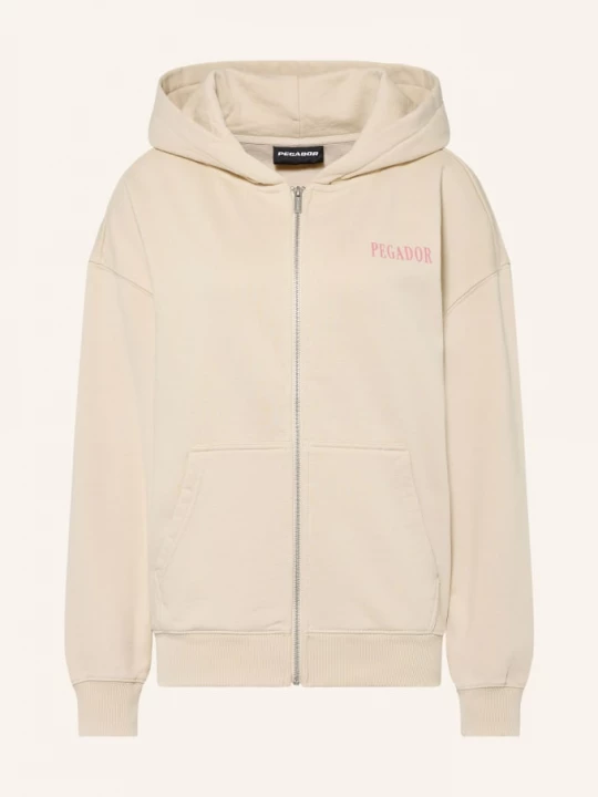 Obrázek produktu Pegador Oversized Mikina Olargues béžová / světle červená / zelená
