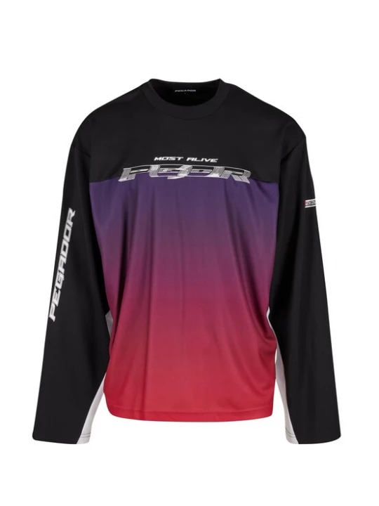 Obrázek produktu Pegador Tričko 'Nagle Racing' fialová / pink / černá / bílá