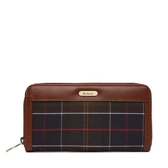 Obrázek produktu Peněženka Barbour Daphne Tartan Purse LLG0039TN11 Hnědá
