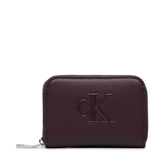 Obrázek produktu Peněženka Calvin Klein Bold Ck Medium Zip Around LV04F1154G Bordó