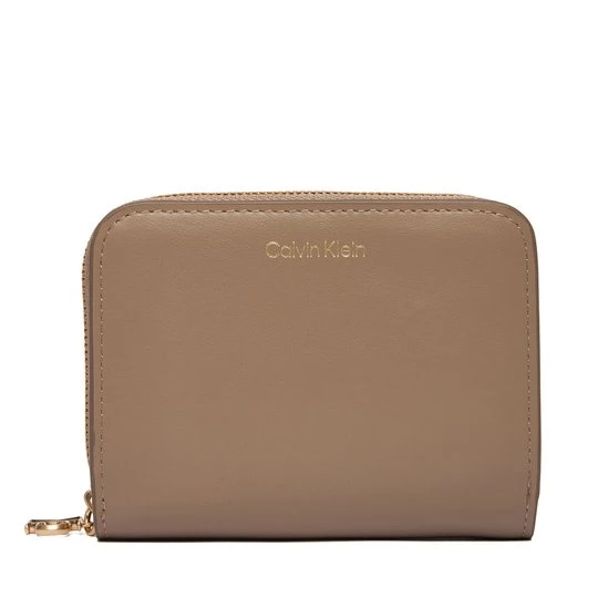 Obrázek produktu Peněženka Calvin Klein Ck Medium Flap Zip Around LV04F1075G Béžová