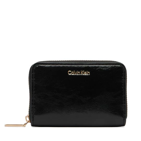 Obrázek produktu Peněženka Calvin Klein Foil Glossy Square Zip Around LV04F1201G Černá
