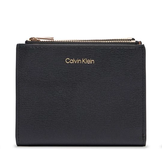 Obrázek produktu Peněženka Calvin Klein Foil Logo Dbl Zip Cardcase LV04F1135G Černá