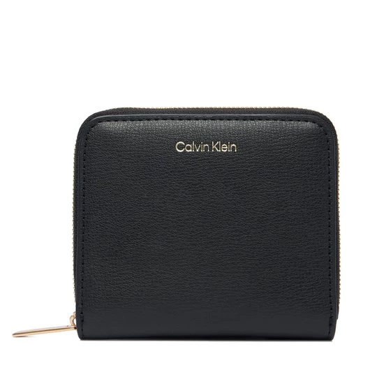 Obrázek produktu Peněženka Calvin Klein Foil Logo Medium Zip Around LV04F1120G Černá