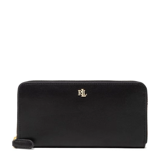 Obrázek produktu Peněženka LAUREN RALPH LAUREN Zip Cont Wlt 432876730003 Černá